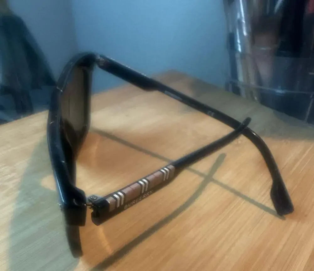 Burberry BE4318 Camron Black Prescription Sunglasses